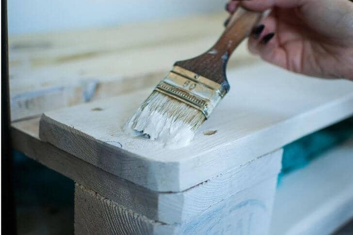 can you paint furniture with wall paint